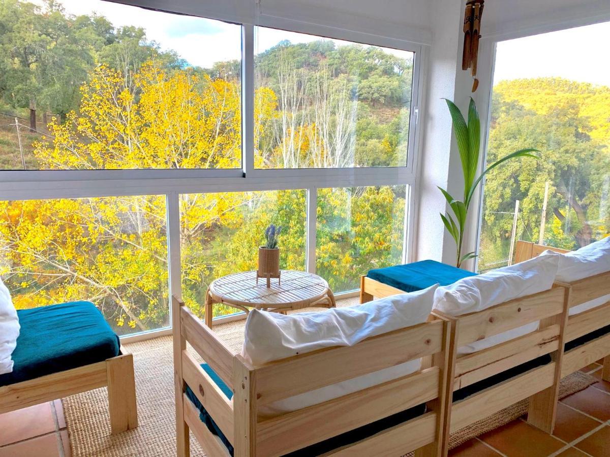 Casa Rural Una Ventana A La Montana Aracena Esterno foto